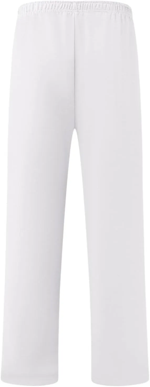2024 Men's Cargo Sweatpants Stylish Casual Fleece Joggers Loose Fit Open Bottom Athletic Trousers for Men with Pockets