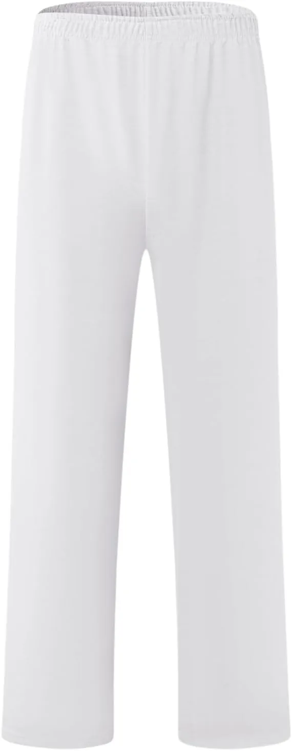 2024 Men's Cargo Sweatpants Stylish Casual Fleece Joggers Loose Fit Open Bottom Athletic Trousers for Men with Pockets