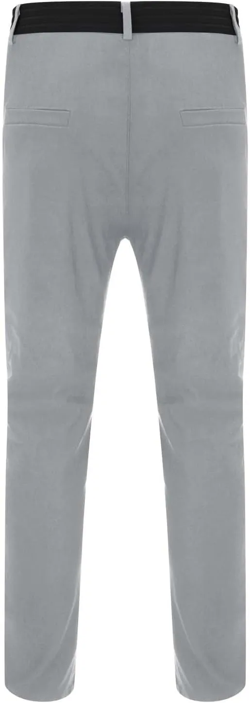2024 Men's Casual Chinos Pants Slim Fit Skinny Stretch Dress Pants Expandable Waist Casual Suit Pants with Pockets