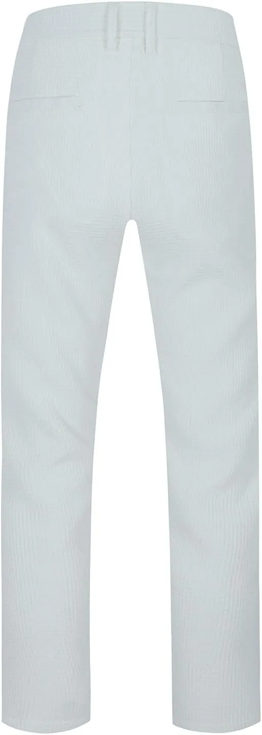 2024 Mens Golf Pants Fashion Casual Stretch Slim Fit Joggers Pants Hiking Travel Work Dress Pants Men Stylish Trousers