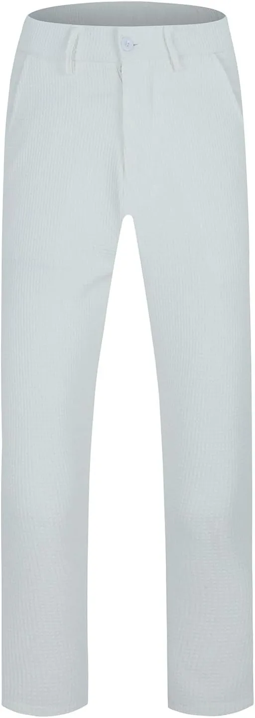 2024 Mens Golf Pants Fashion Casual Stretch Slim Fit Joggers Pants Hiking Travel Work Dress Pants Men Stylish Trousers