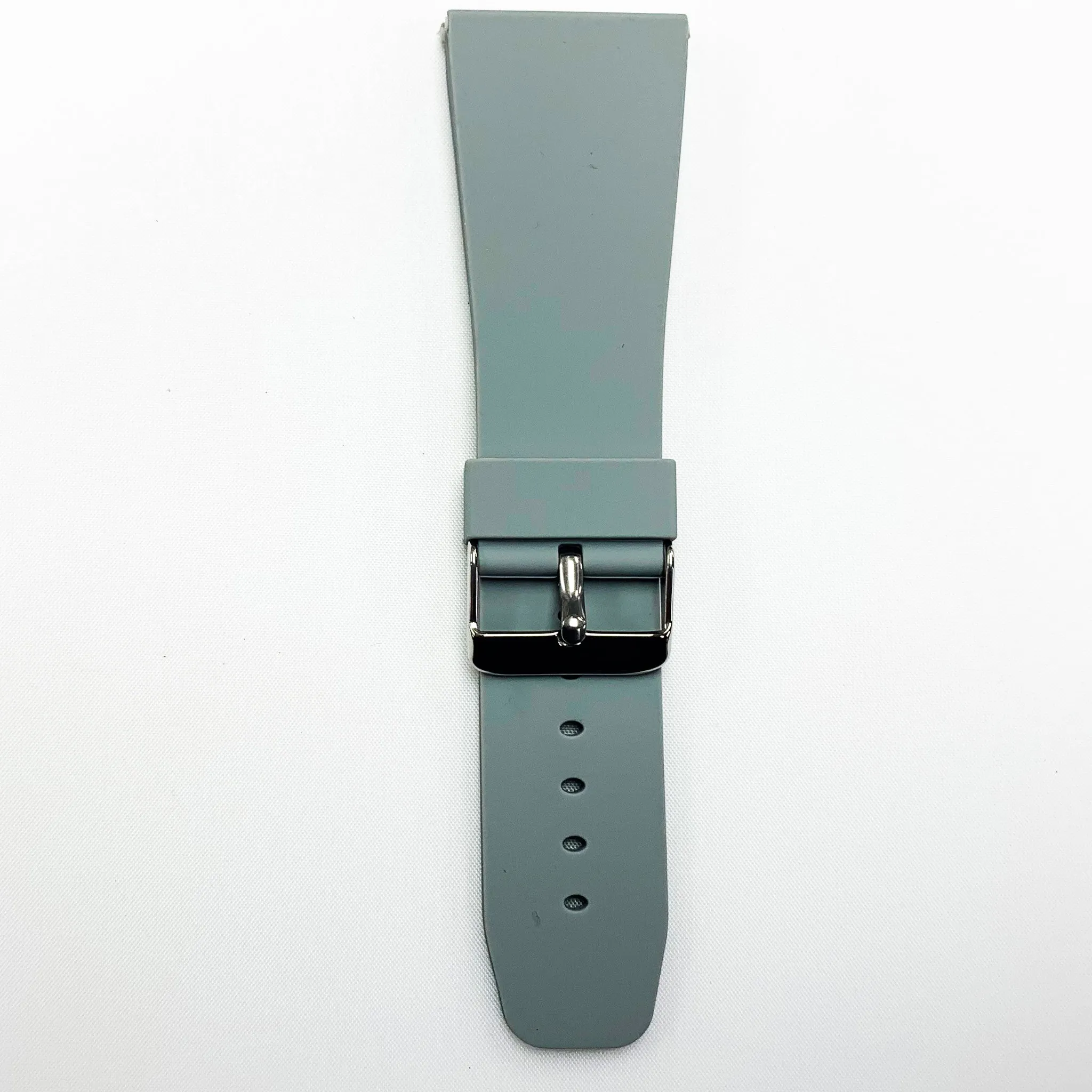 30 MM Silicone Special Watch Band Grey Color Quick Release Regular Size Big Watch Strap