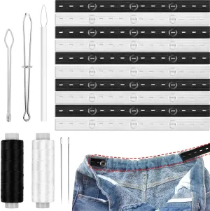 45pcs Pants Waist Tightener Kit, Women Jeans Waist Tightener, Pant Adjuster Waist, Men's Jeans with Elastic Waist