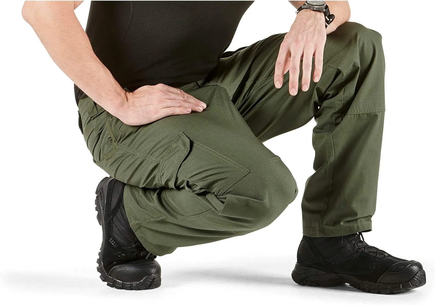 5.11 Tactical Men's Taclite Pro Lightweight Performance Pants, Cargo Pockets, Action Waistband, Style 74273