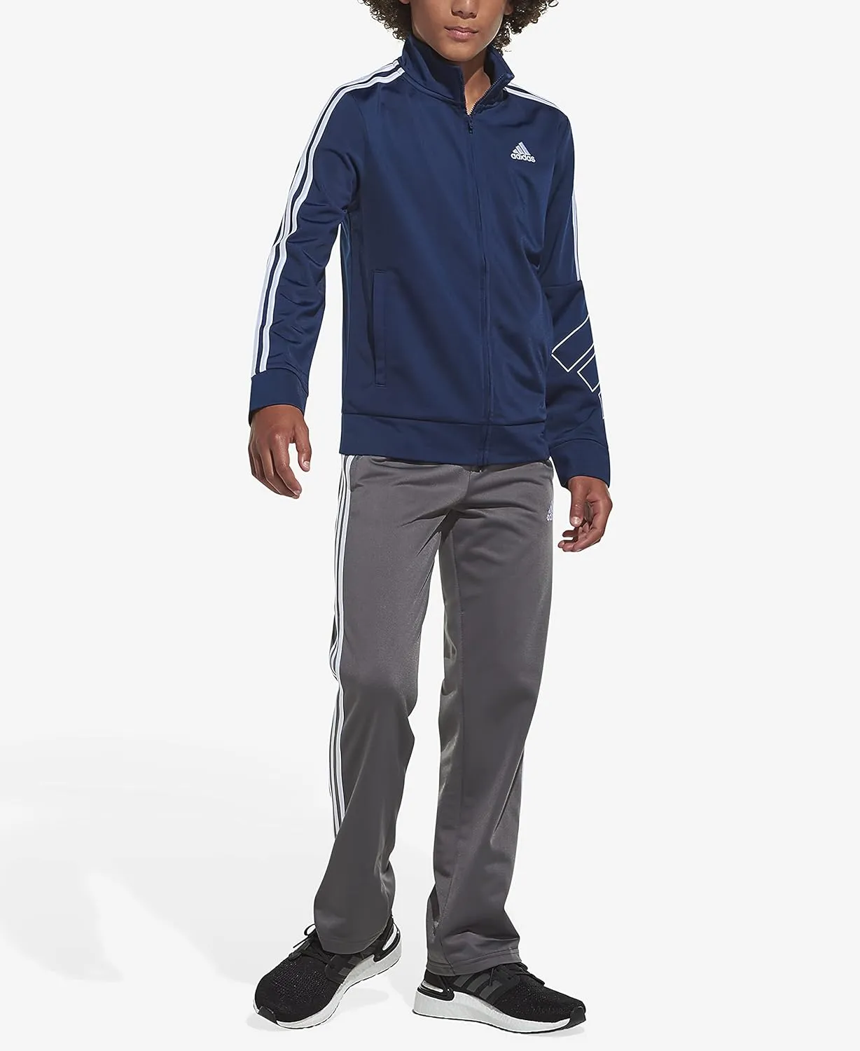 adidas Boys' Iconic Tricot Jogger Training Pants