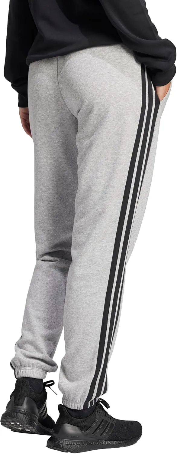 adidas Women's Essentials 3-Stripes French Terry Cuffed Pants