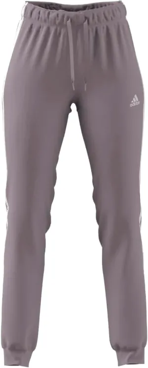 adidas Women's Essentials Warm-up Slim Tapered 3-Stripes Track Pants