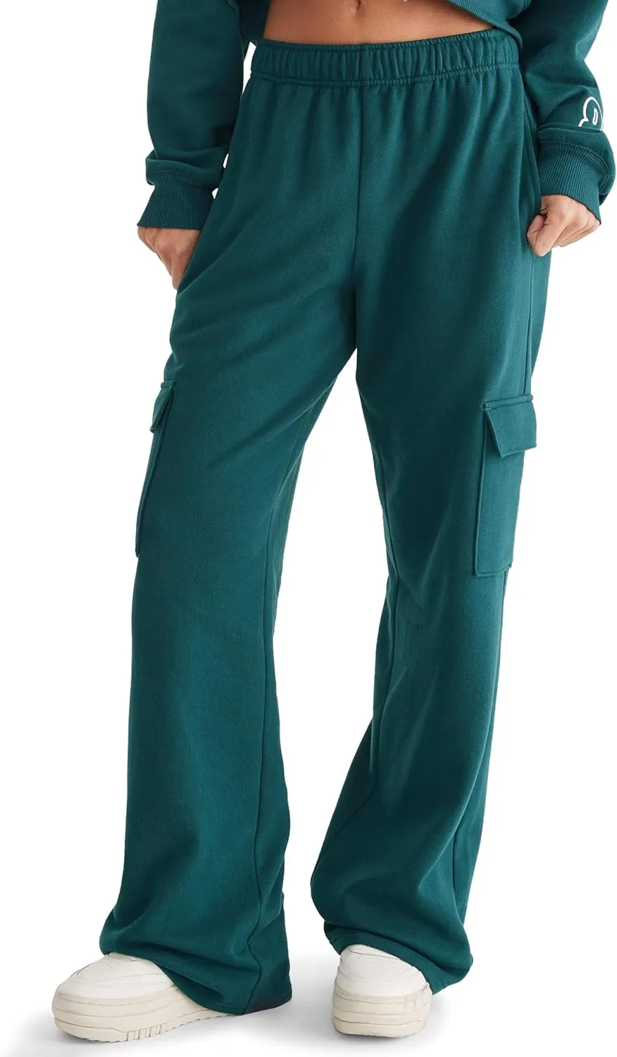 AEROPOSTALE Women's Low Rise Wide Leg Cargo Pants