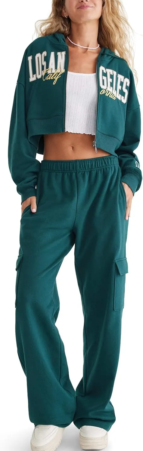 AEROPOSTALE Women's Low Rise Wide Leg Cargo Pants