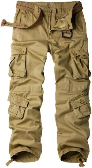 AKARMY Womens Cargo Pants with Pockets Outdoor Casual Ripstop Camo Military Combat Construction Work Pants