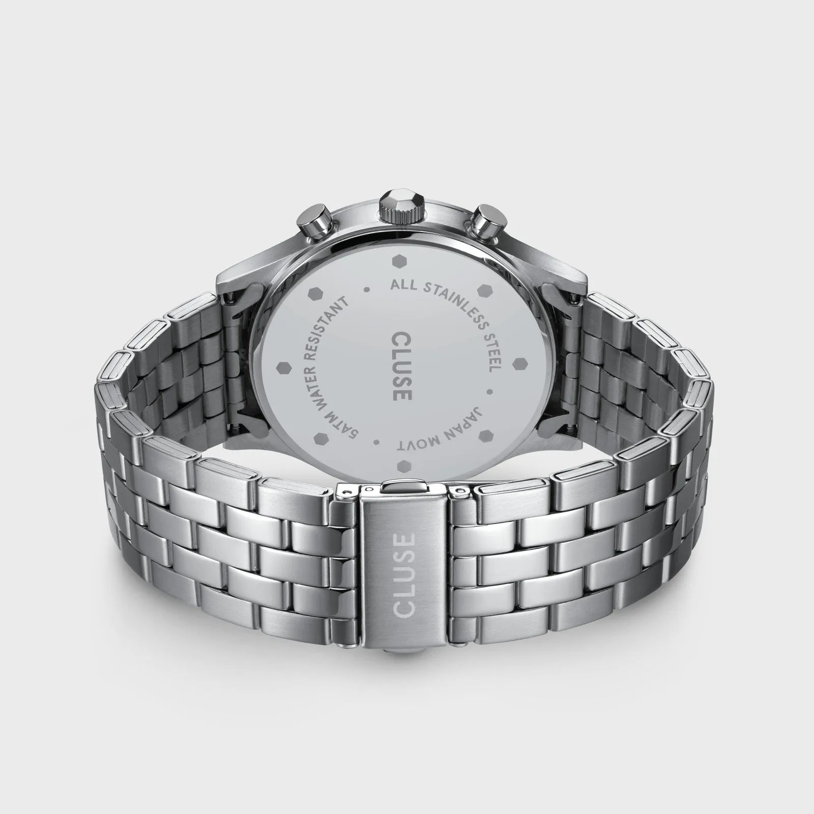 Anthéor Multifunction Watch Steel Silver, Silver Colour
