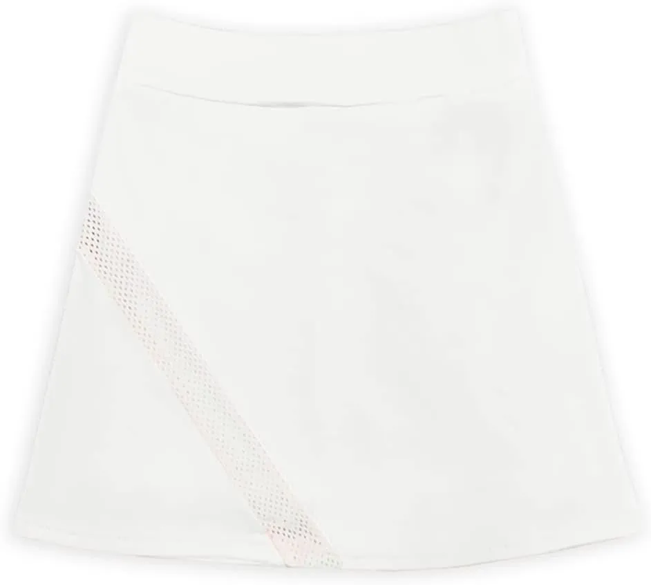AOBUTE Girl's Athletic Skirts with Mesh Shorts Performance Skorts 5-12 Years