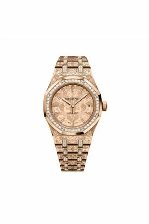 audemars piguet royal oak cashmere special edition self winding watch