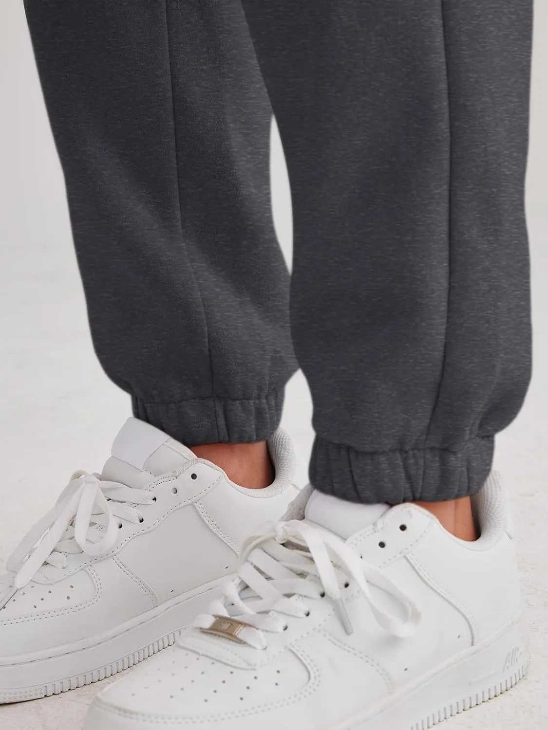 AUTOMET Womens Winter Casual Baggy Fleece Lined Sweatpants Fashion High Waisted Joggers Pants Athletic Clothes with Pockets