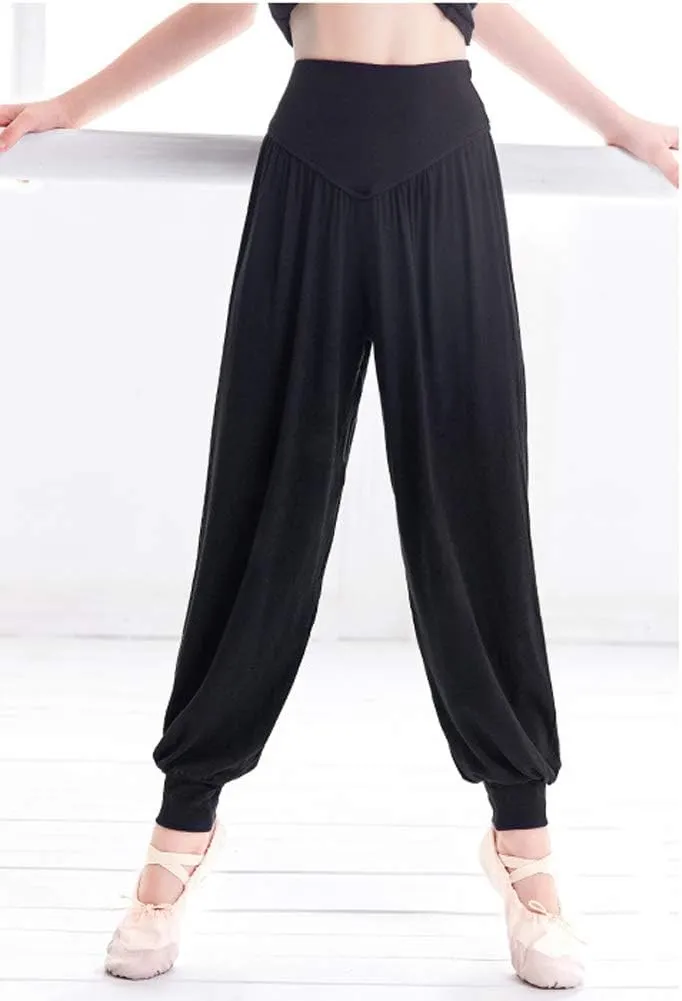 AvaCostume Boy's Baggy Casual Harem Pants Girls Dance Trousers
