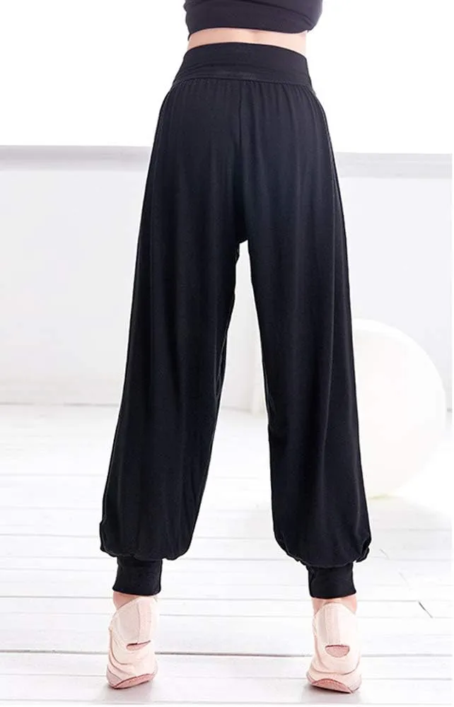 AvaCostume Boy's Baggy Casual Harem Pants Girls Dance Trousers