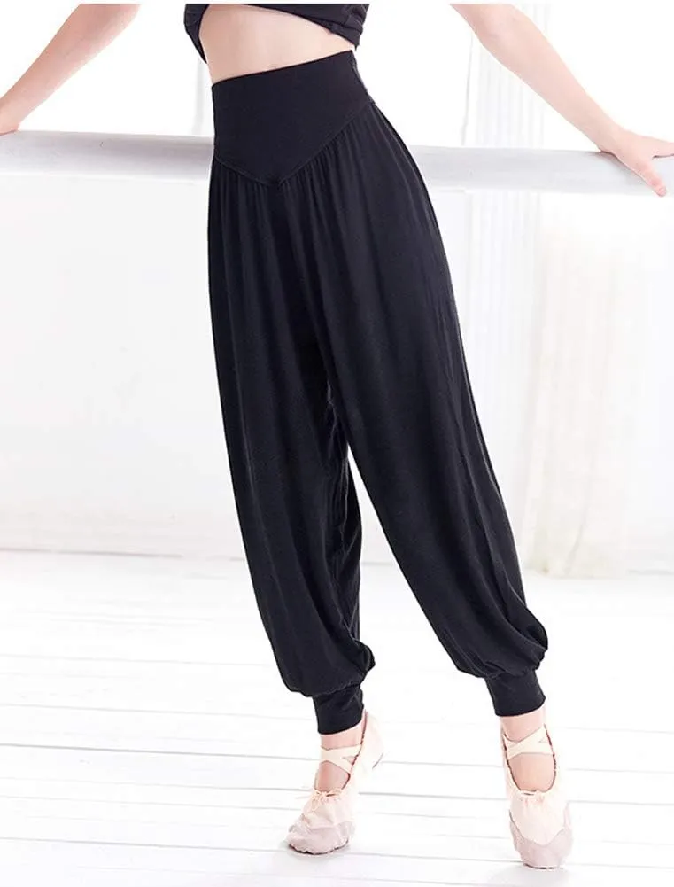 AvaCostume Boy's Baggy Casual Harem Pants Girls Dance Trousers
