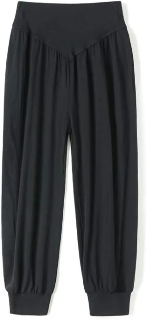AvaCostume Boy's Baggy Casual Harem Pants Girls Dance Trousers