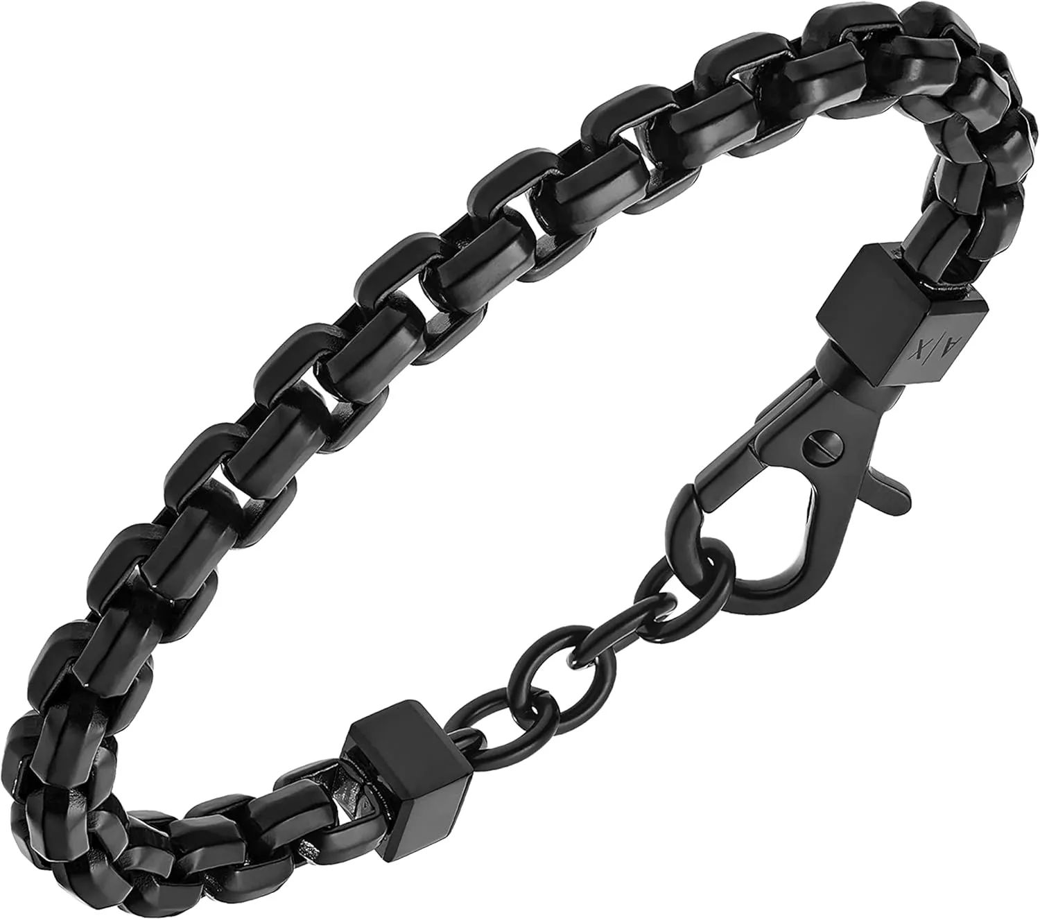 A|X Armani Exchange Stainless Steel Chain Bracelet for Men