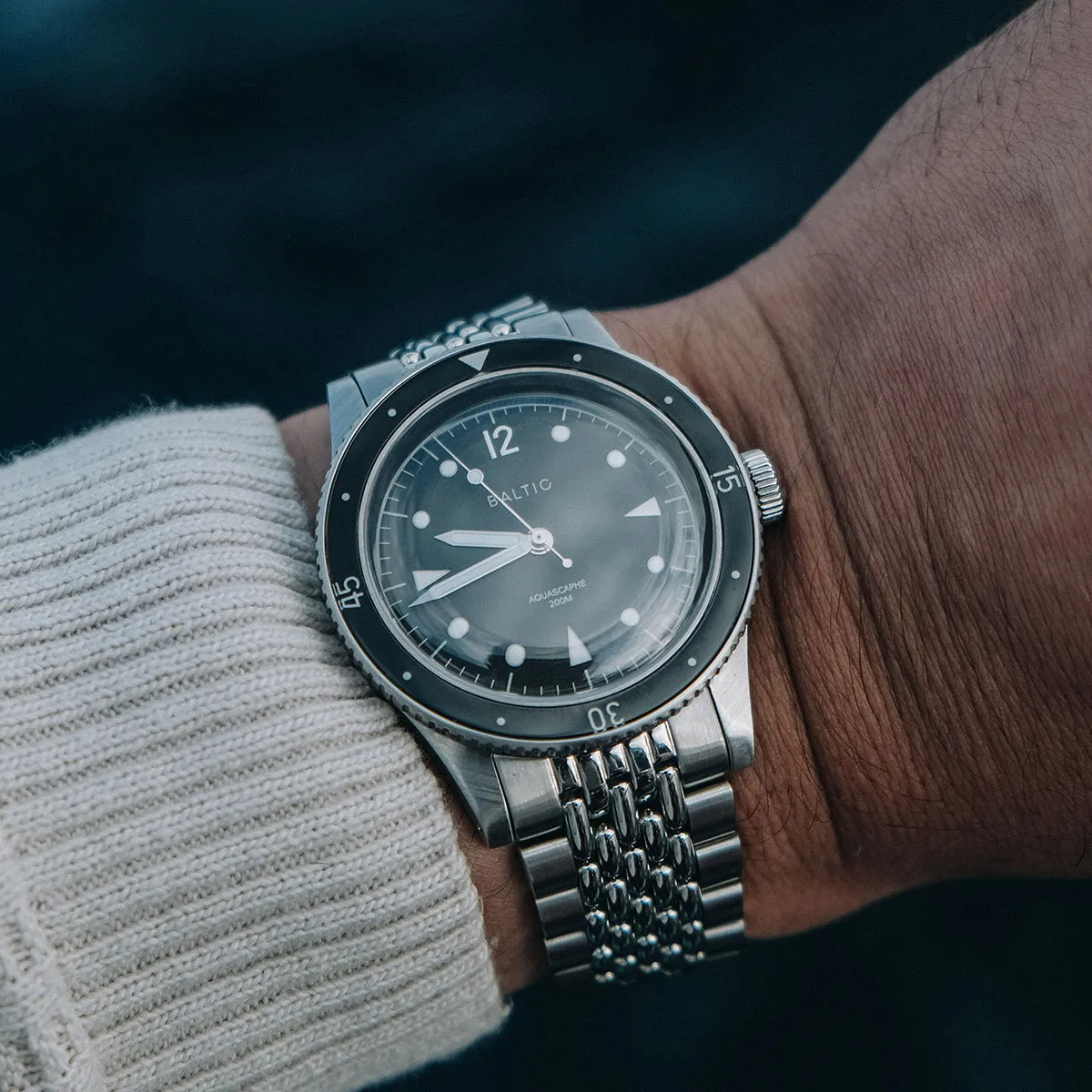 BALTIC AQUASCAPHE CLASSIC BLACK SILVER