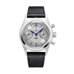 BALTIC BICOMPAX 003 SILVER (STITCHED SAFFIANO BLACK)