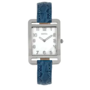 Bertha Marisol Swiss MOP Leather-Band Watch