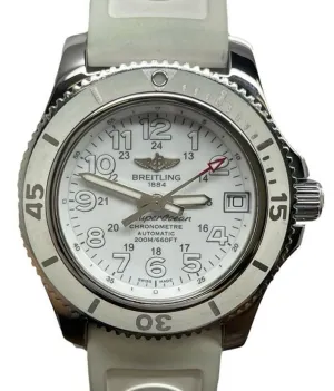 Breitling Superocean II 36 A17312 White Dial Automatic Watch