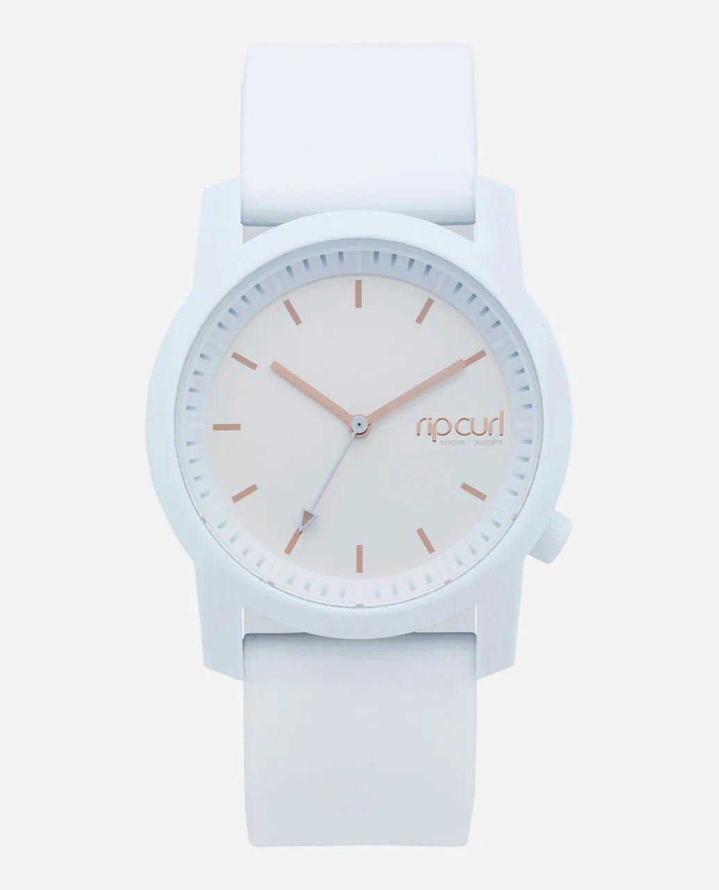 Cambridge Girls Silicone Surf Watch - White