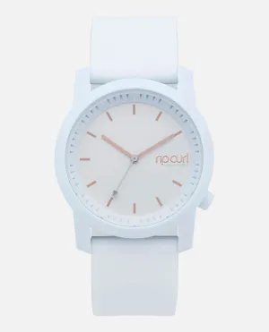 Cambridge Girls Silicone Surf Watch - White