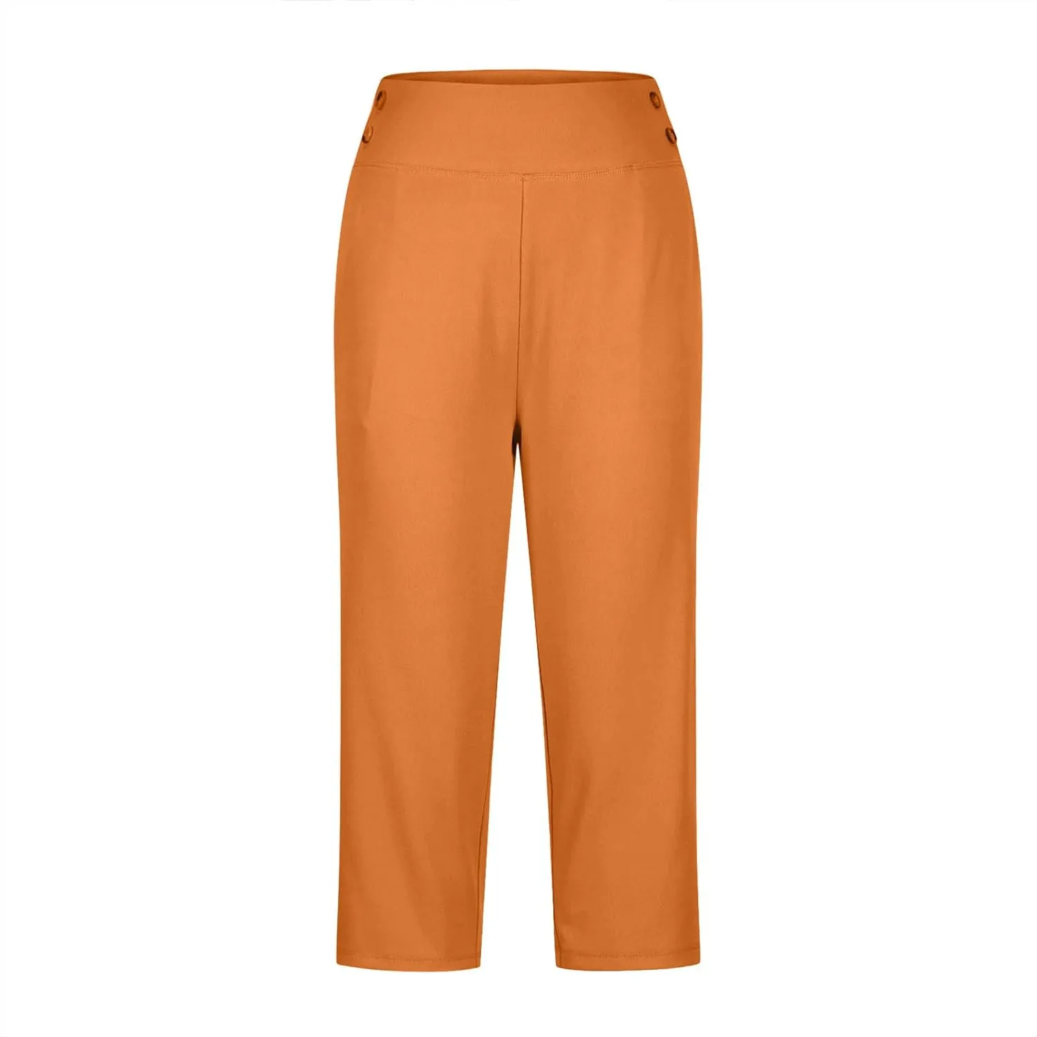 Capri Pants for Women High Waist Stretch Crop Work Casual Pant Summer Golf Capris Pants for Women with Pockets