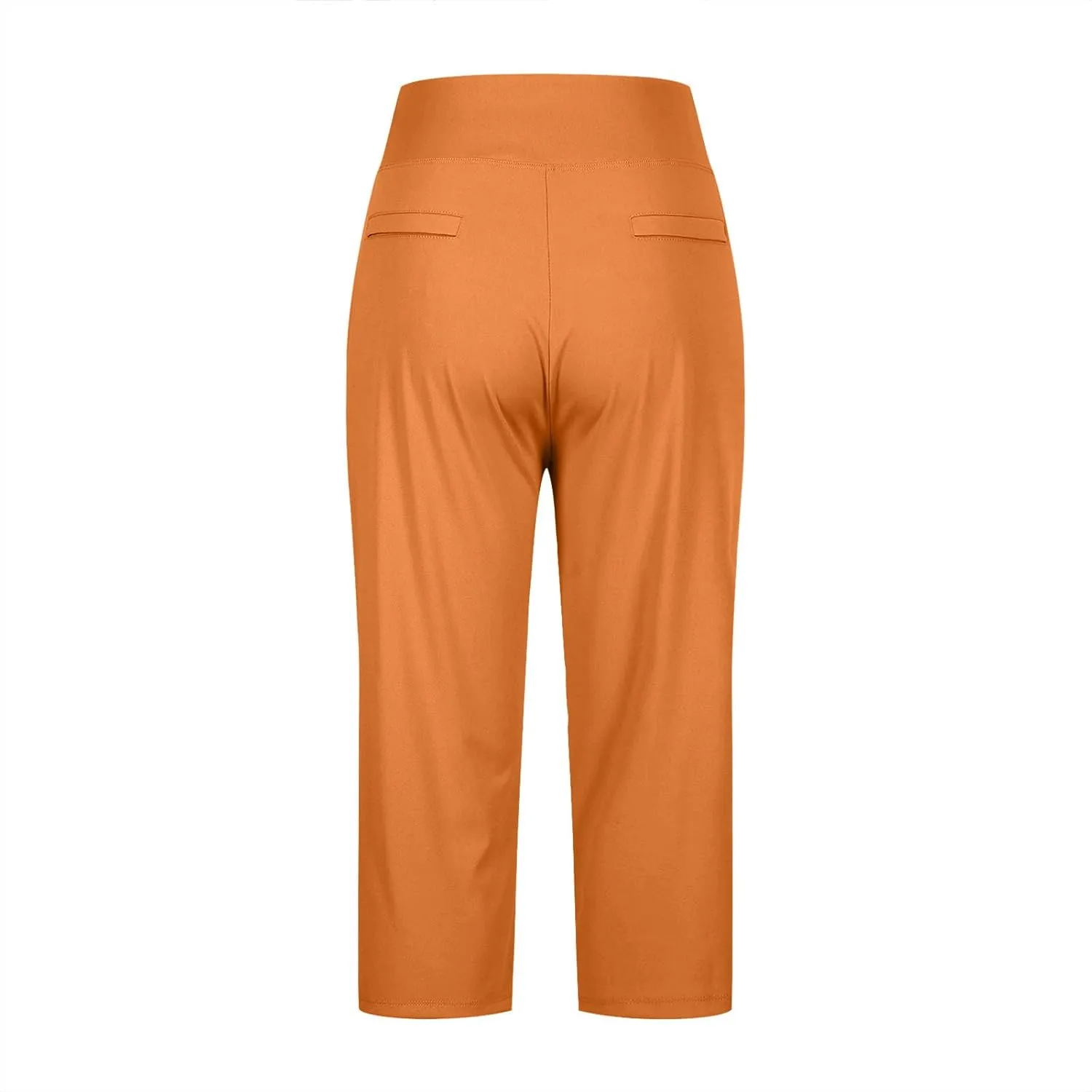 Capri Pants for Women High Waist Stretch Crop Work Casual Pant Summer Golf Capris Pants for Women with Pockets