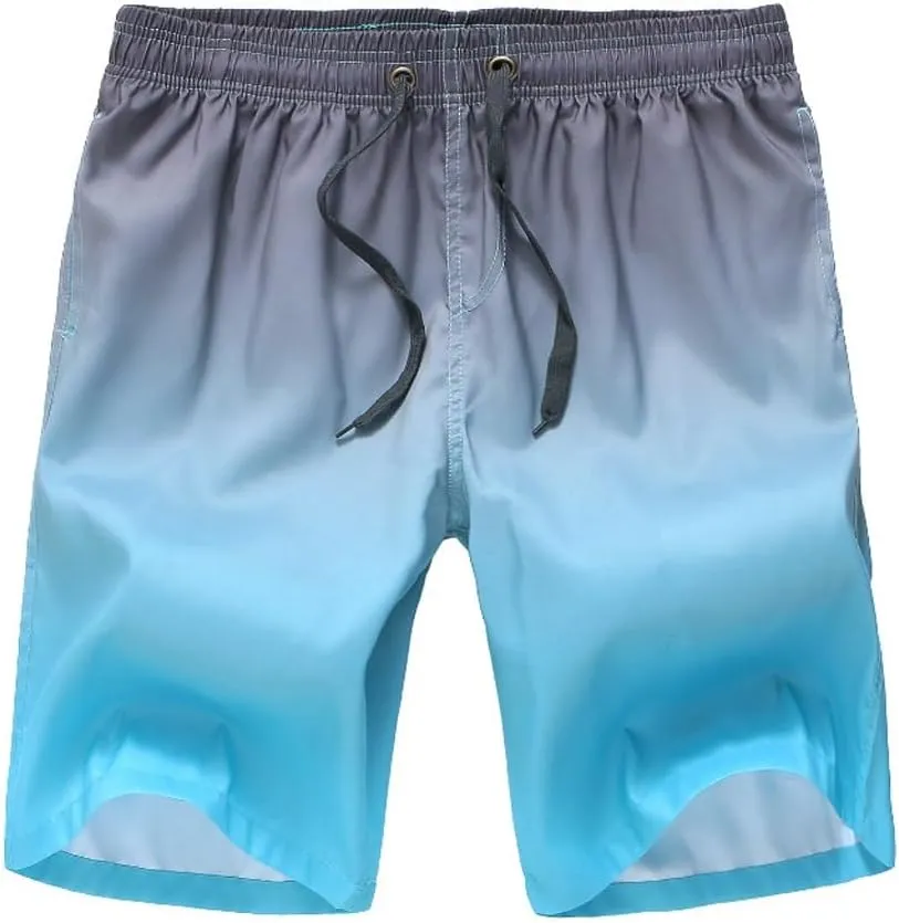 CSCDD Hot Spring Beach Pants Men's Loose Size 5/4 Pants Shorts Beach Vacation