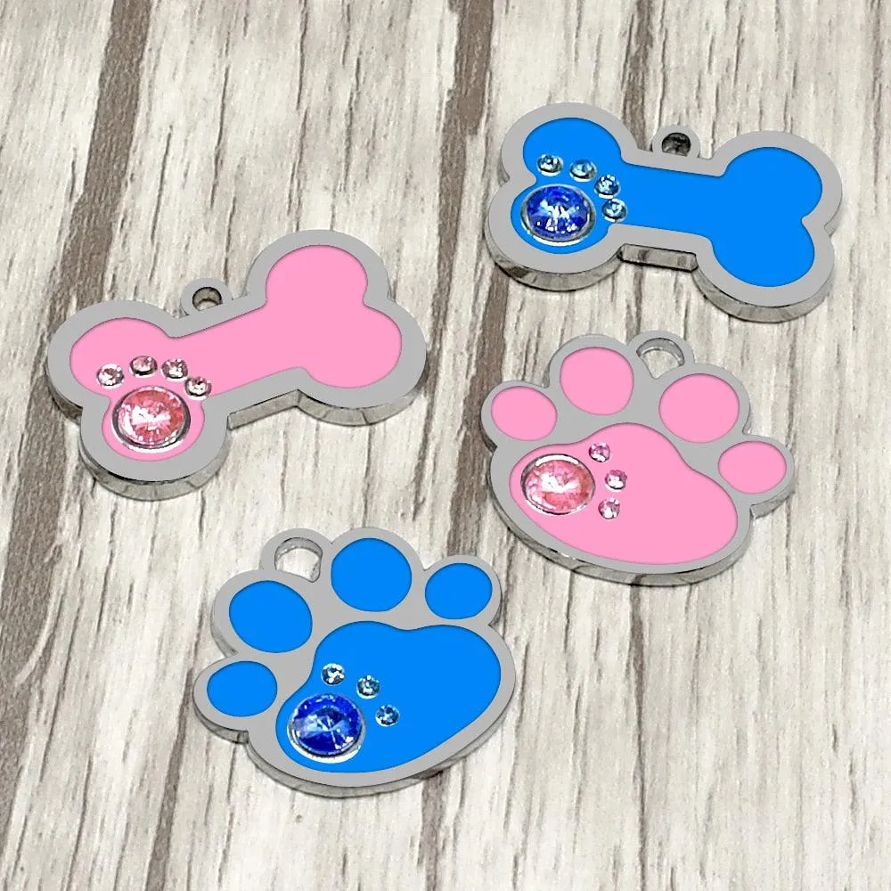 Custom Engraved Stainless Steel Dog Tag