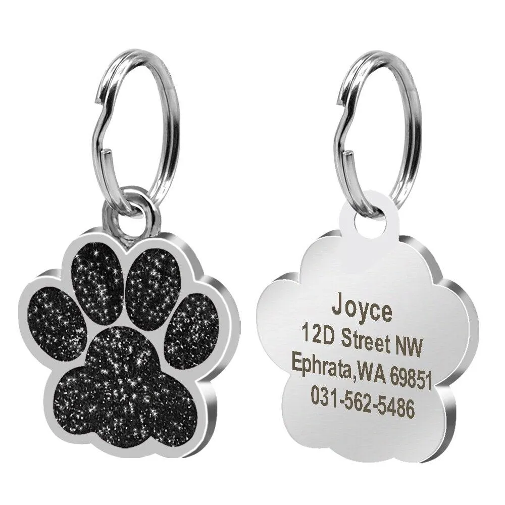 Custom Engraved Stainless Steel Dog Tag