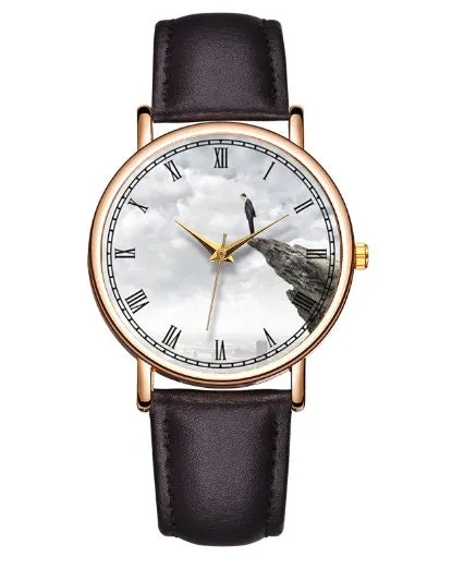 Custom Photo Watch - Personalized Watch Face - Picture Watches for Men - Holzuhr Damen - Watches for Women - Couples