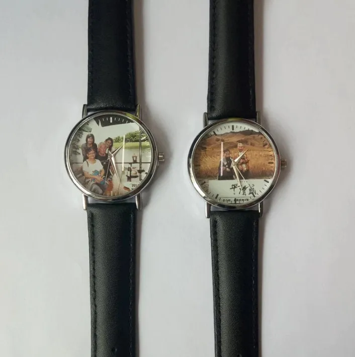Custom Photo Watch - Personalized Watch Face - Picture Watches for Men - Holzuhr Damen - Watches for Women - Couples