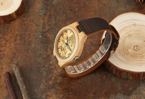 Custom Photo Watch - Personalized Watch Face - Picture Watches for Men - Holzuhr Damen - Wooden Watches for Women - Couples
