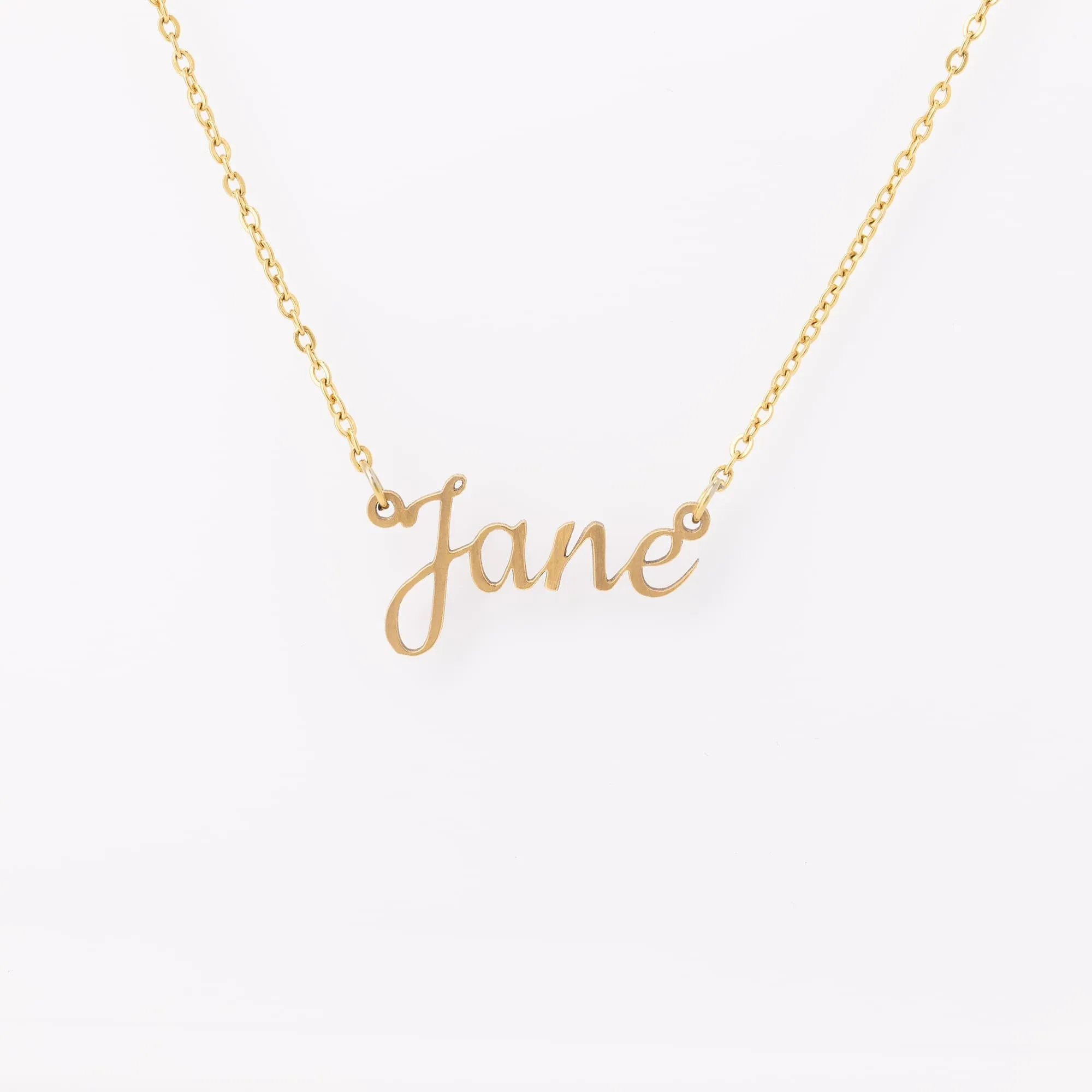Customizable Name Necklace Gold, Rose Gold, or Silver. Birthday Gifts