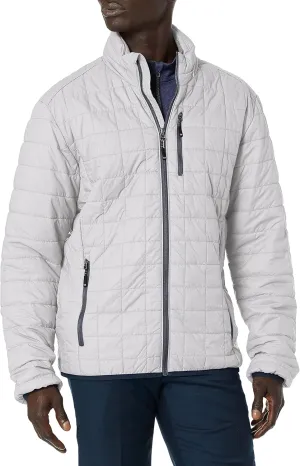 Cutter & Buck Men's Weather Resistant Primaloft Down Alternative Rainer Jacket