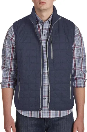 Cutter & Buck Men's Weather Resistant Primaloft Down Alternative Rainier Vest