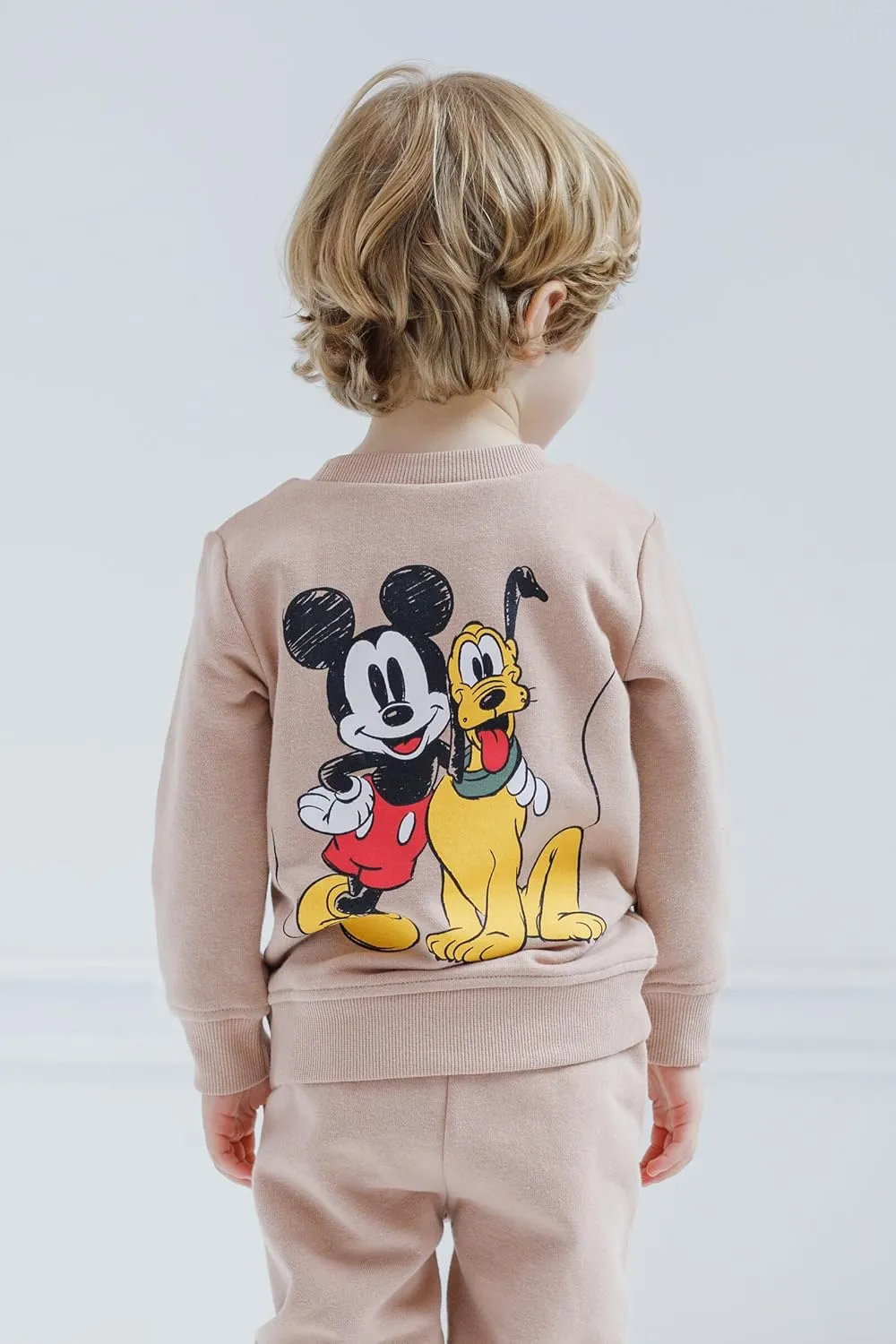 Disney Christmas Fleece Sweatshirt and Pants Outfit Set Newborn to Big Kid Sizes (Newborn - 10-12)