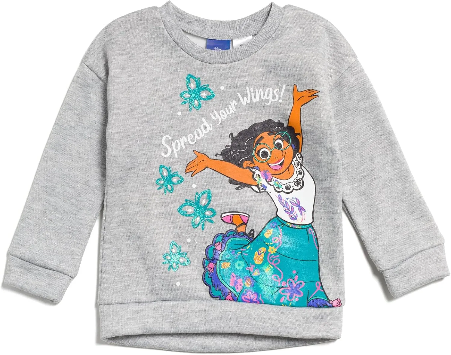 Disney Encanto Mirabel Girls Pullover Sweatshirt and Pants Set Toddler to Big Kid