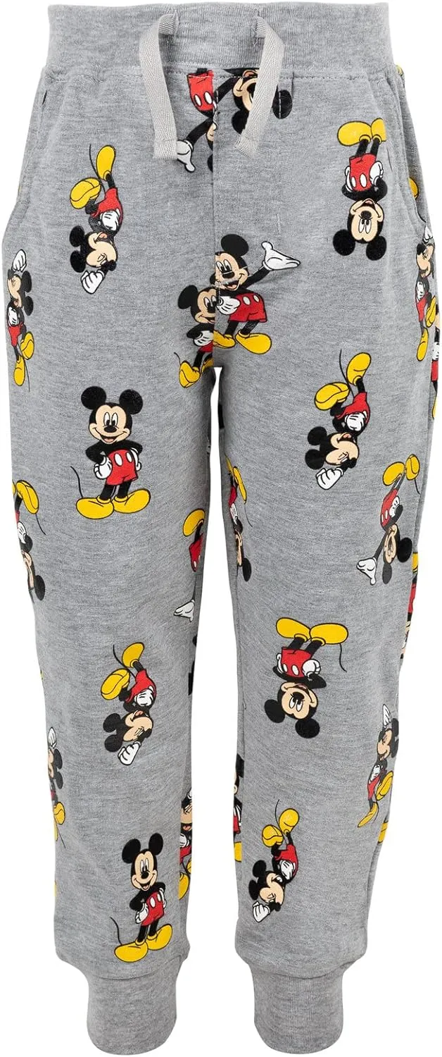 Disney Junior T-Shirt and Fleece Pants Outfit Set Infant to Big Kid Sizes (12 Months - 18-20)