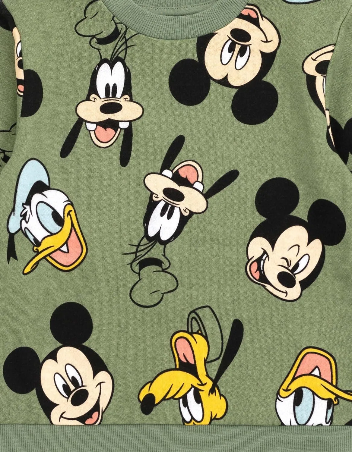Disney Mickey Mouse Sweatshirt and Pants Set Infant to Little Kid Sizes (12 Months - 7-8)