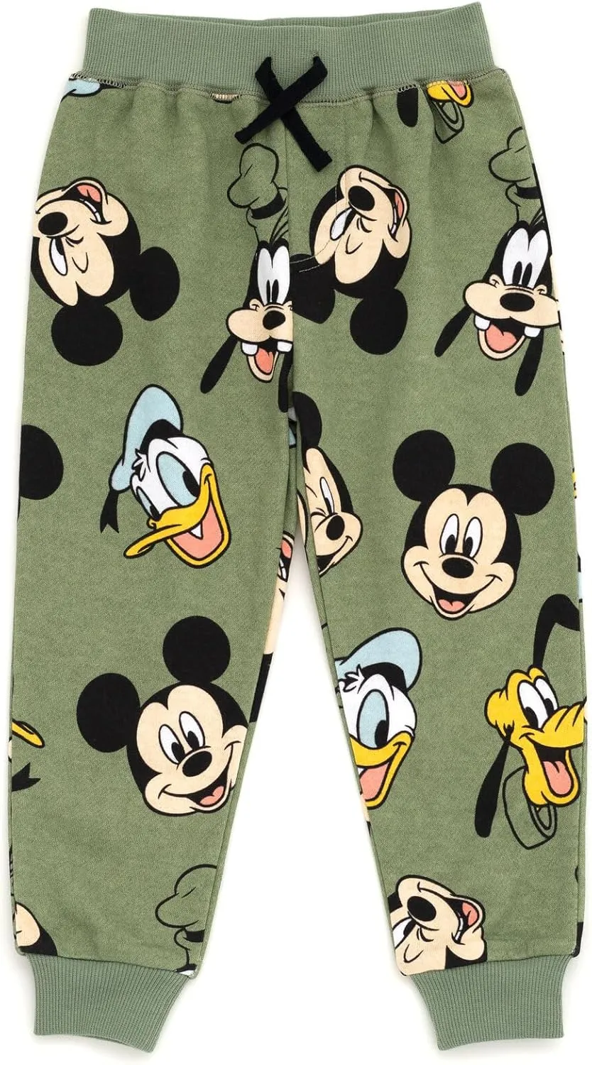 Disney Mickey Mouse Sweatshirt and Pants Set Infant to Little Kid Sizes (12 Months - 7-8)
