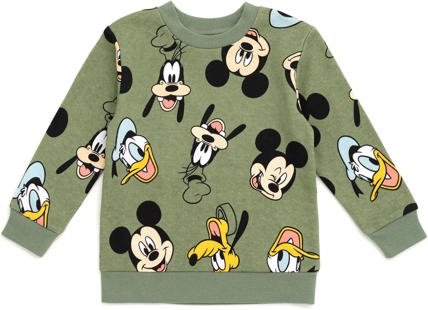 Disney Mickey Mouse Sweatshirt and Pants Set Infant to Little Kid Sizes (12 Months - 7-8)