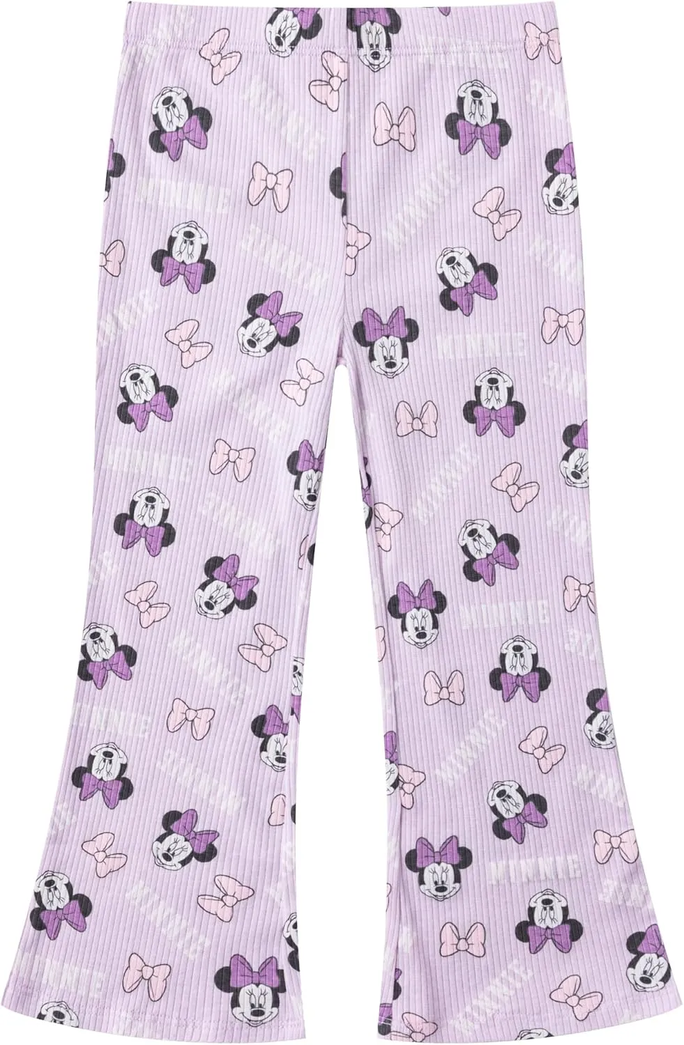 Disney Minnie Mouse Girls Short Sleeve T-Shirt and Pants Set for Toddlers and Big Kids