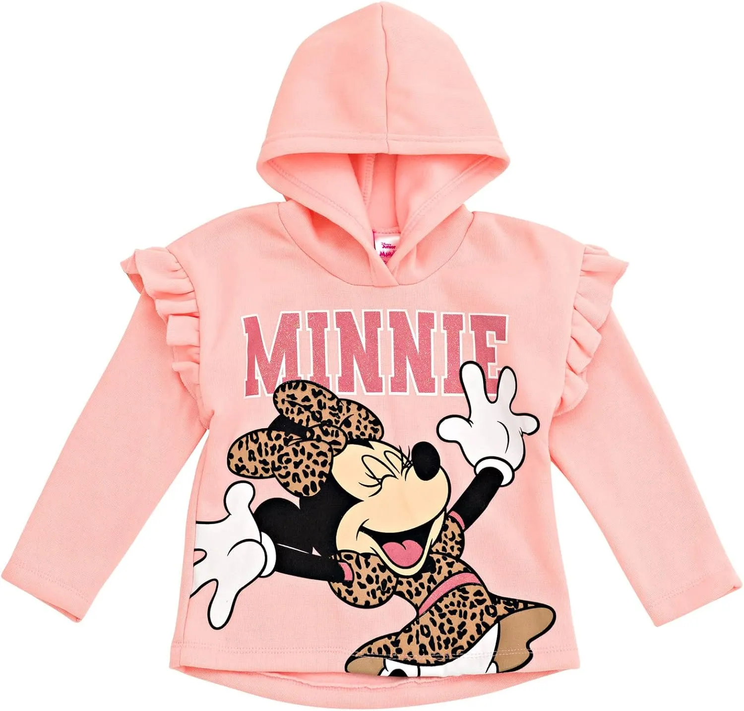 Disney Minnie Mouse Mickey Mouse Pullover Fleece Hoodie and Leggings Outfit Set Infant to Big Kid Sizes (12 Months - 14-16)