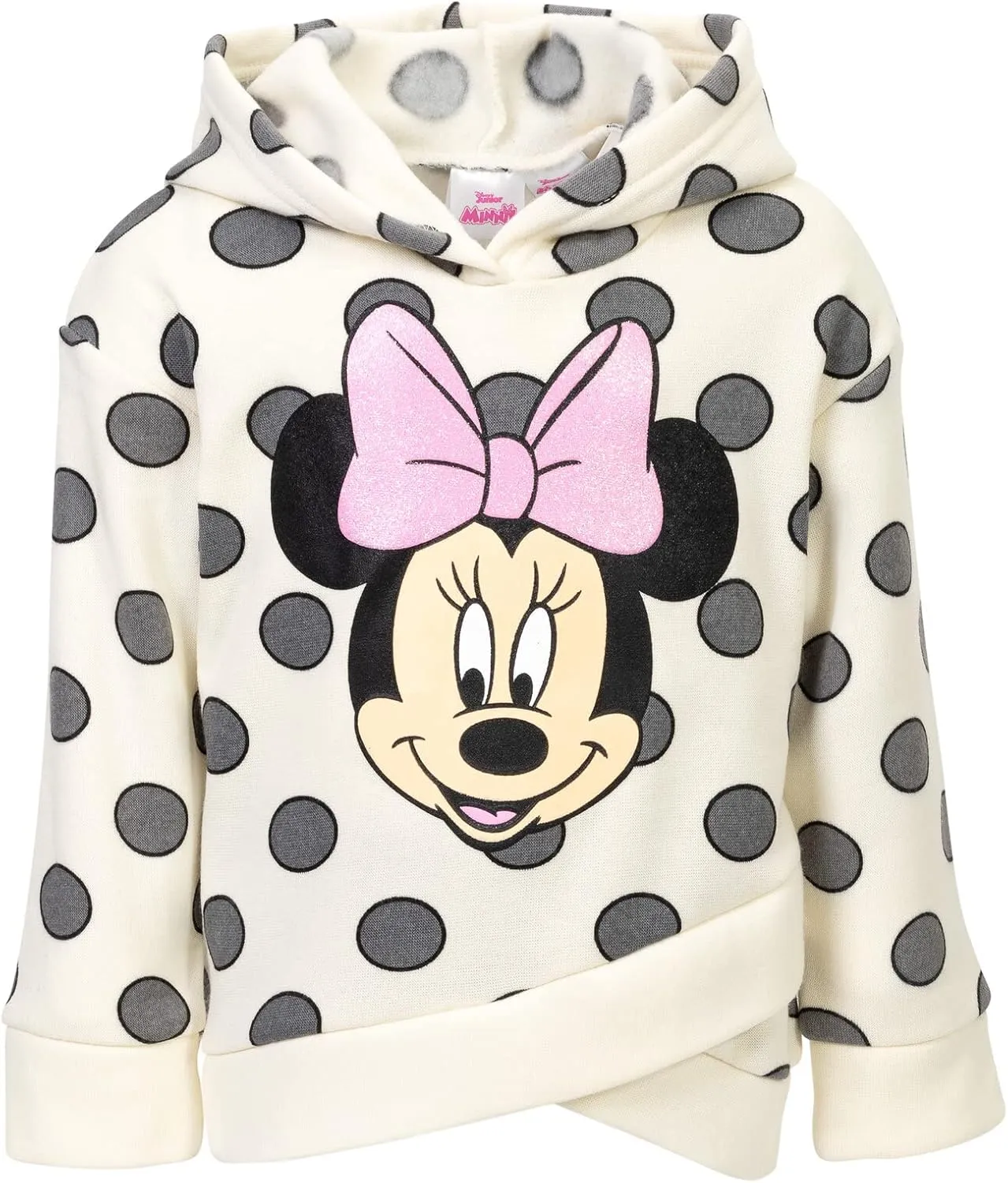 Disney Minnie Mouse Mickey Mouse Pullover Fleece Hoodie and Leggings Outfit Set Infant to Big Kid Sizes (12 Months - 14-16)