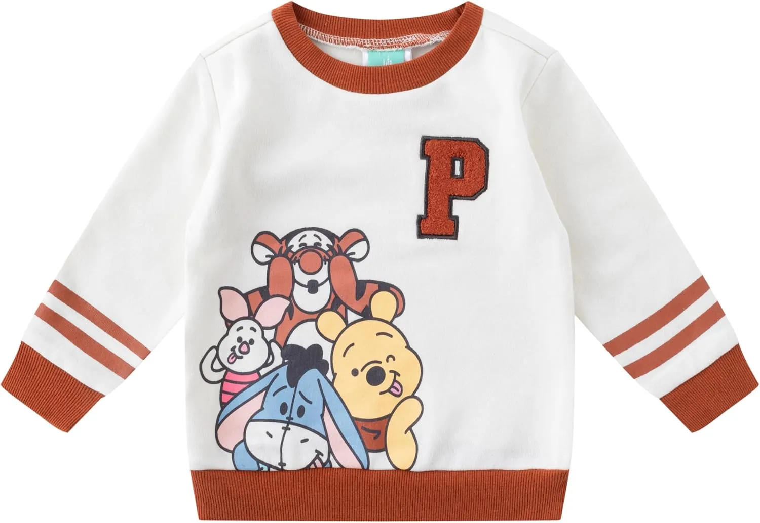 Disney Winnie The Pooh 2 Piece Baby Boys Fleece Sweatshirt and Pants Set for Infant